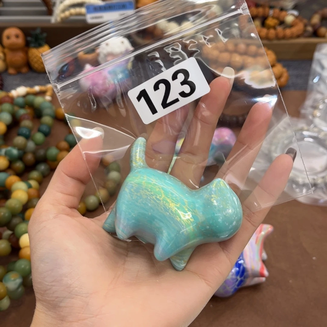 风车木（黑檀木）把件123孤品