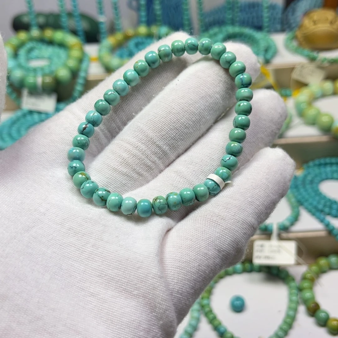 绿松石未镶嵌手链