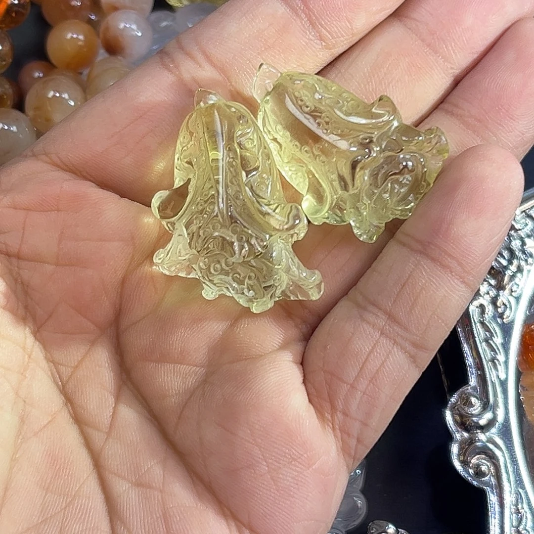 未镶嵌水晶颈饰白菜