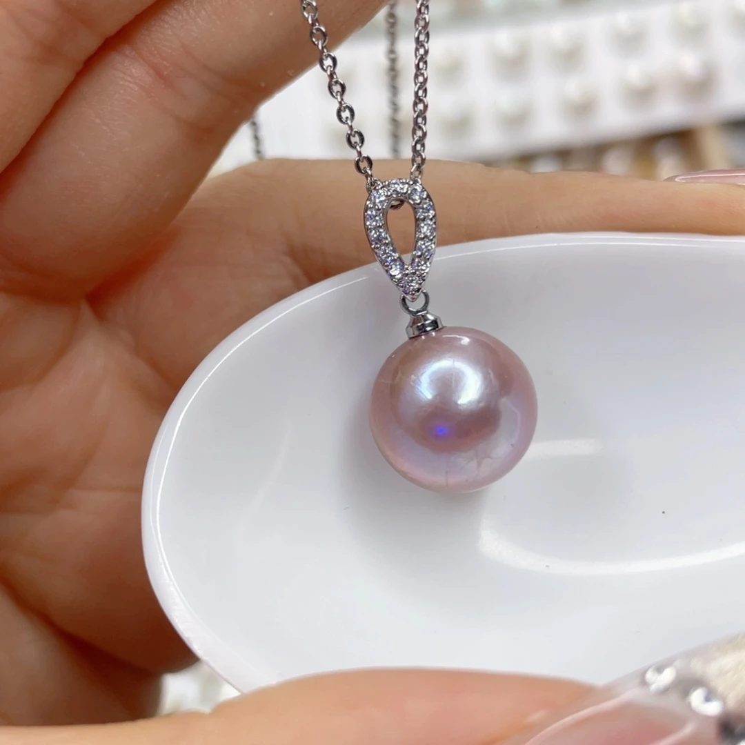 淡水珍珠未镶嵌吊坠(赠链)