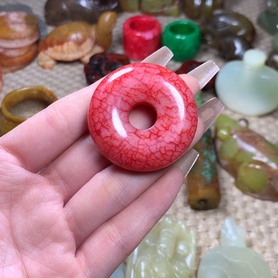 白玉菩提吊坠挂件