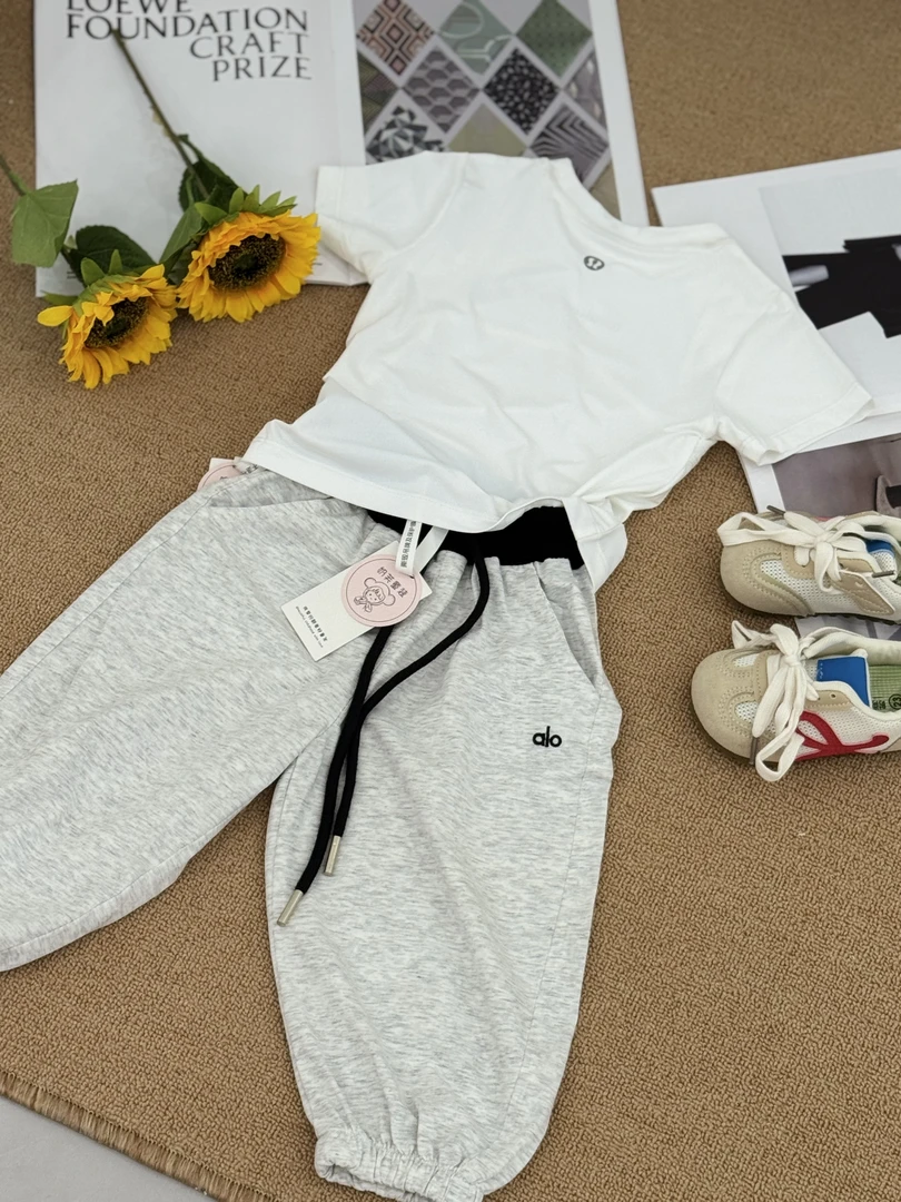 女童夏季薄款休闲运动卫裤大童长裤