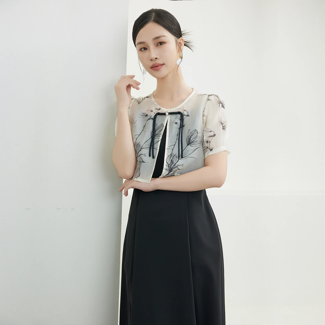 【达人专属】佳人苑连衣裙夏季新款J429049
