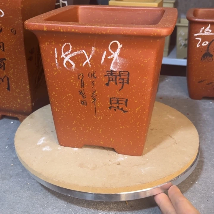 紫砂花盆紫砂花盆
