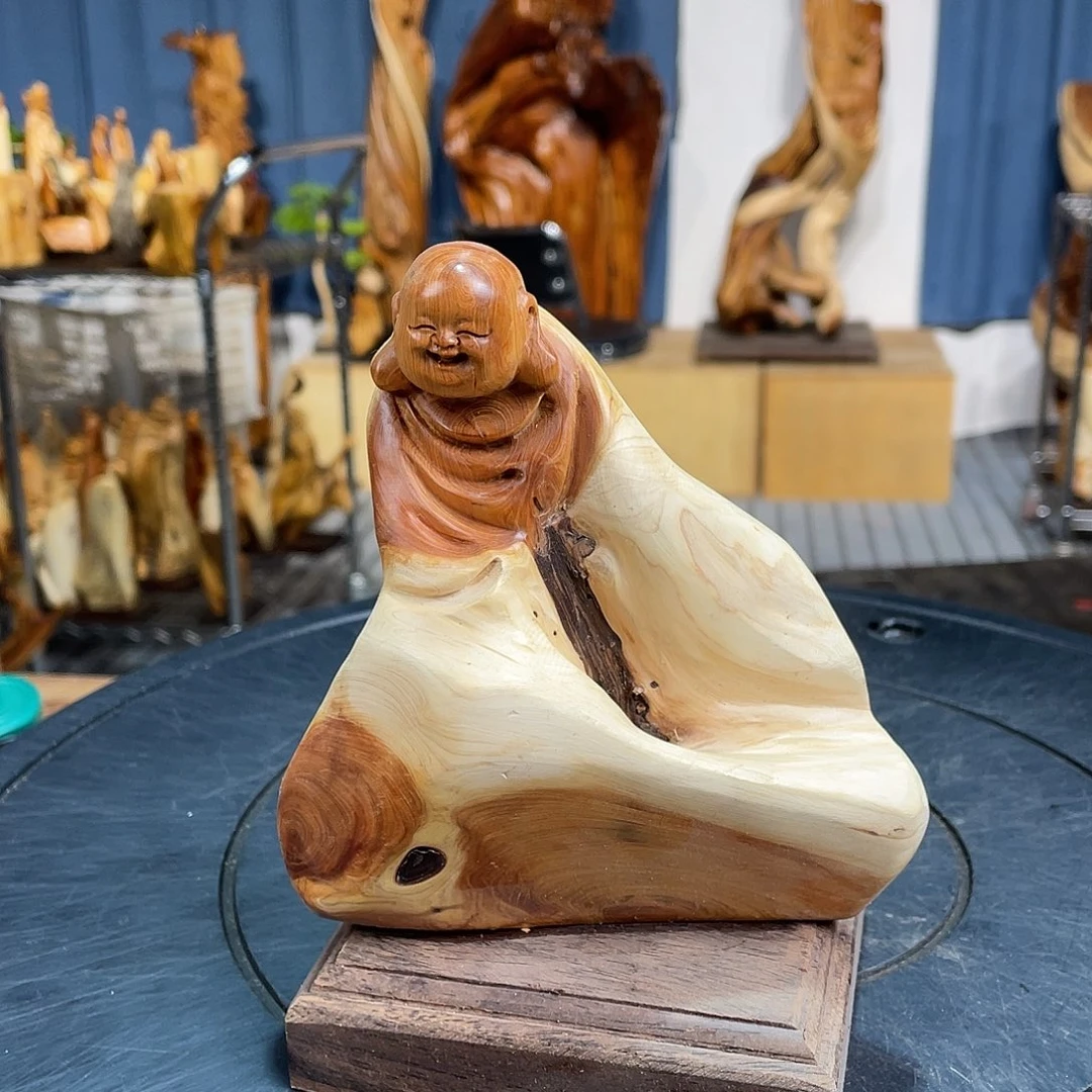 柏木（崖柏）随型摆件微瑕