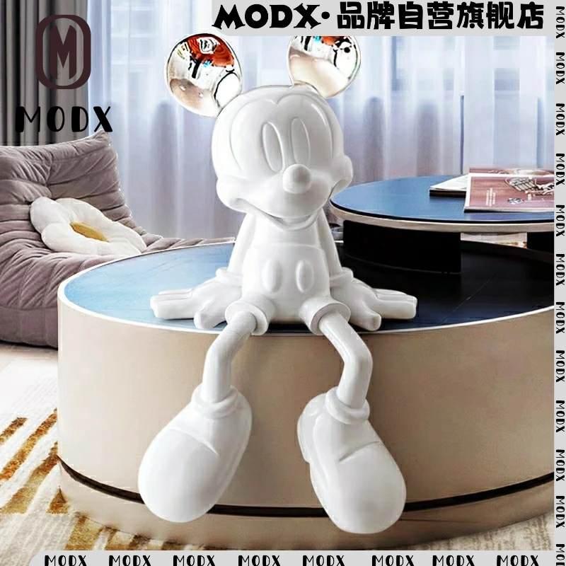 【MODX】坐姿米奇轻奢摆件家居饰品客厅酒柜电视柜儿童房玄关摆件W9