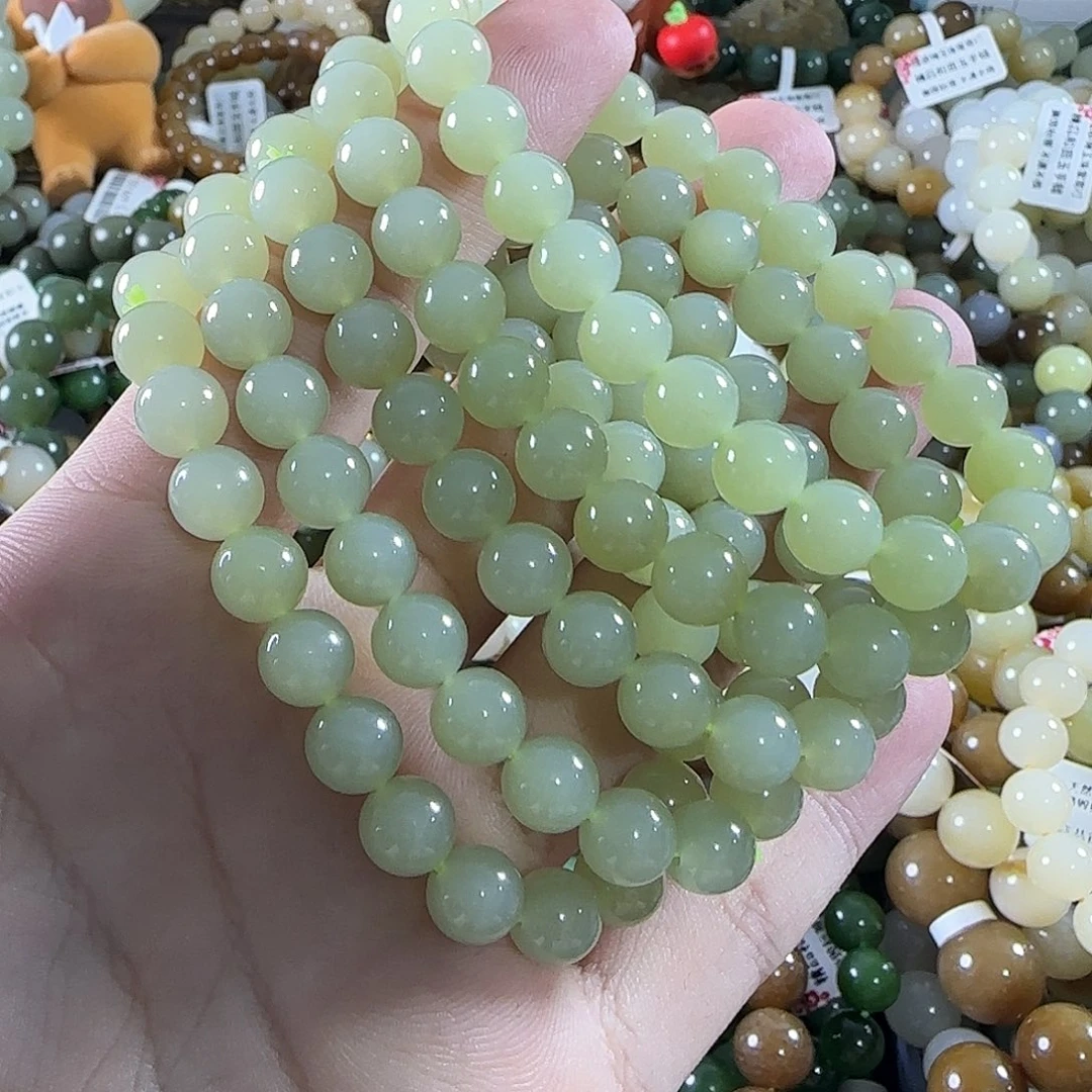 和田玉未镶嵌手链多样性发一