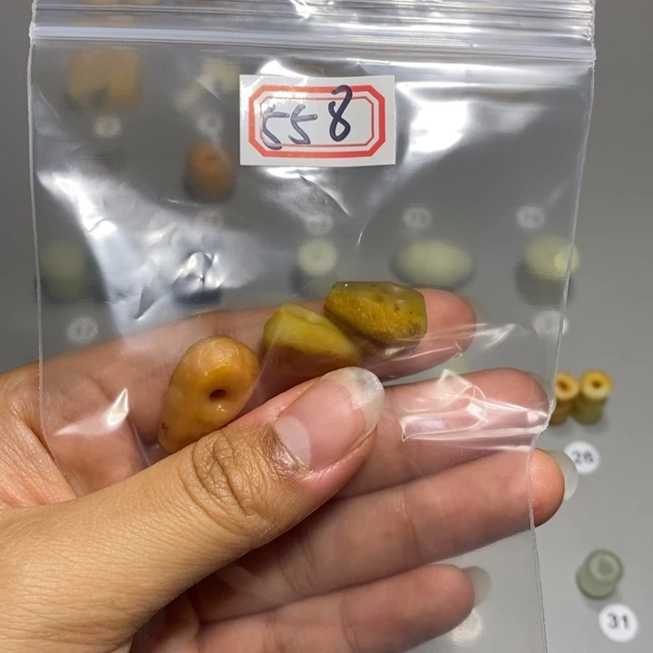 蛇纹石玉颈饰未镶嵌5**生