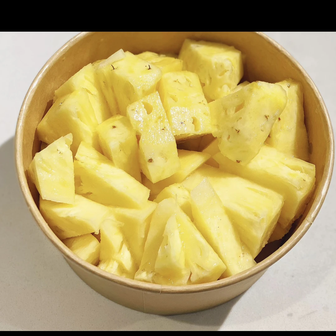 果切【鲜果切】海南金钻凤梨切盒/袋包装约400克