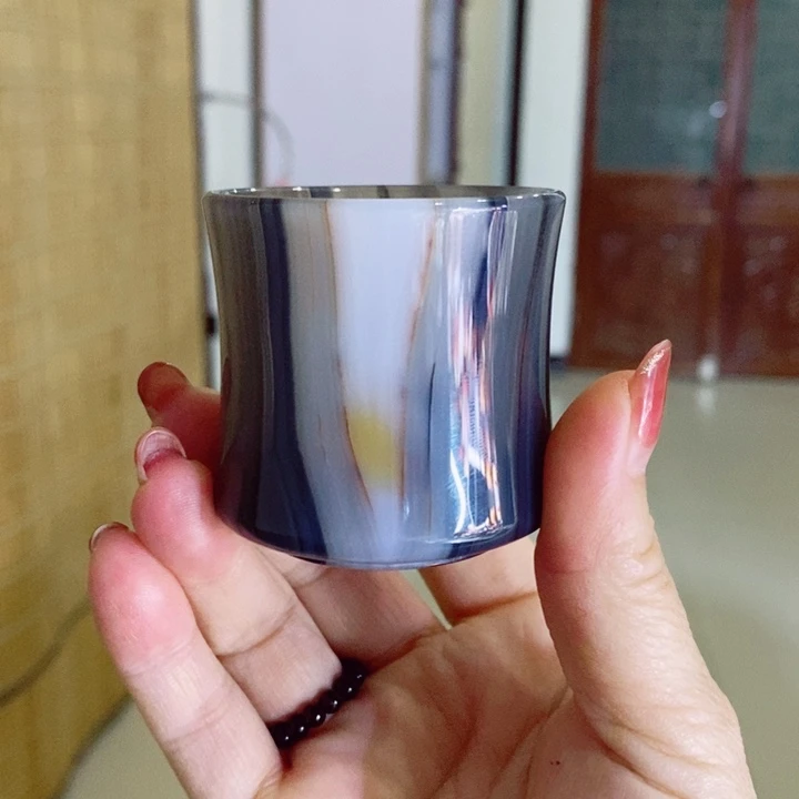 玛瑙/玉髓茶具未镶嵌童*