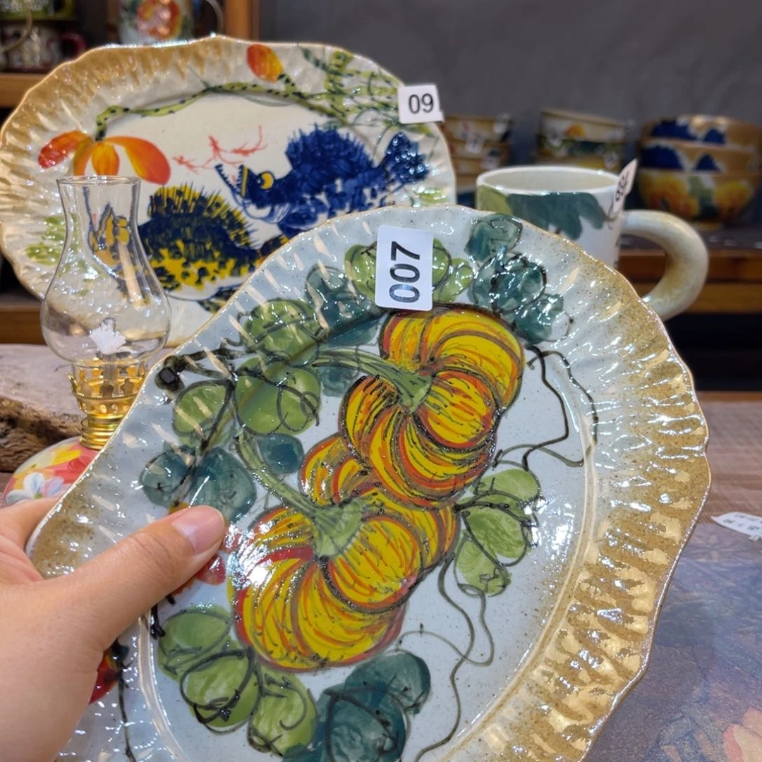 瓷片景德镇手工制作