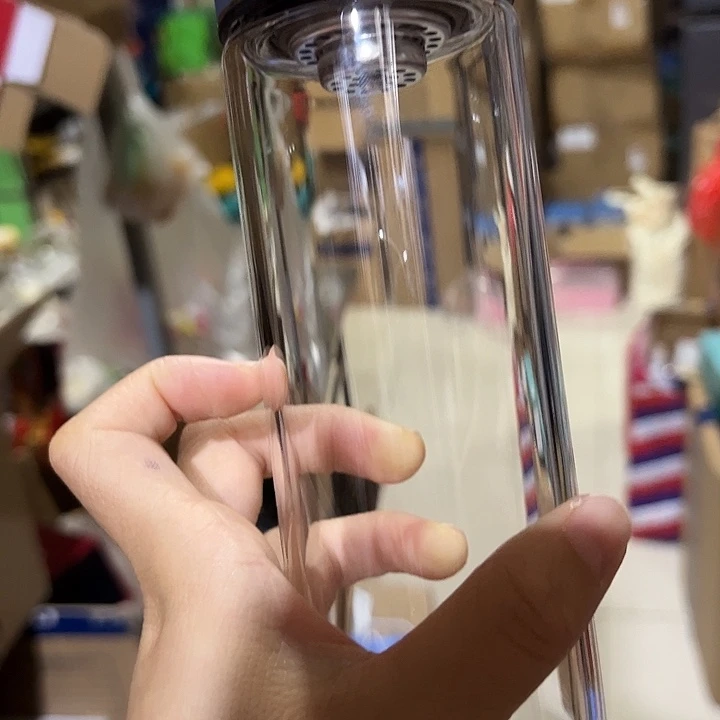 玻璃杯60873503506087单层烫手玻璃杯350