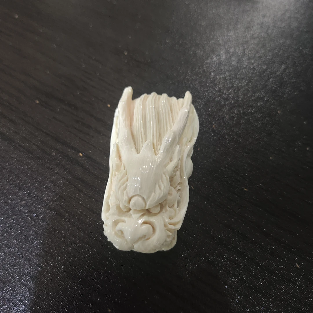猛犸约17.3克雕刻件ZL0164