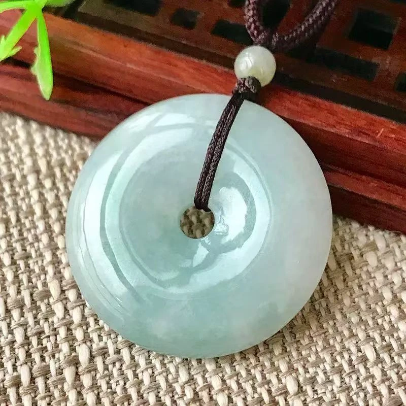 翡翠平安扣天然翡翠A货