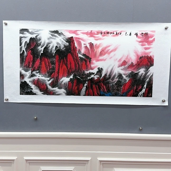 国画书法作品多次参加