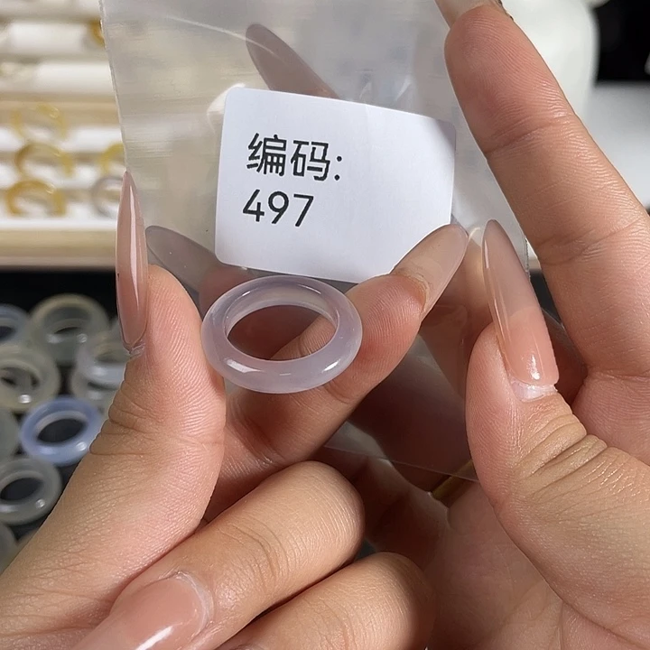 玛瑙/玉髓未镶嵌戒指497港17