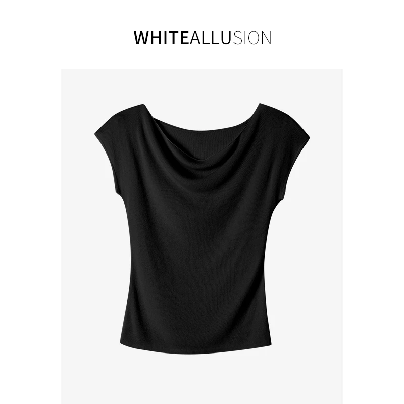 素典【丹青对话】时尚休闲不规则无袖设计感小衫4800