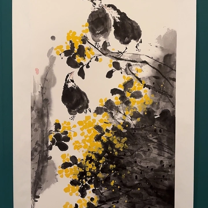 国画恽老师作品画作