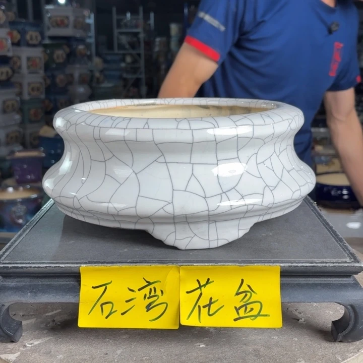 一风堂石湾花盆 内20*8