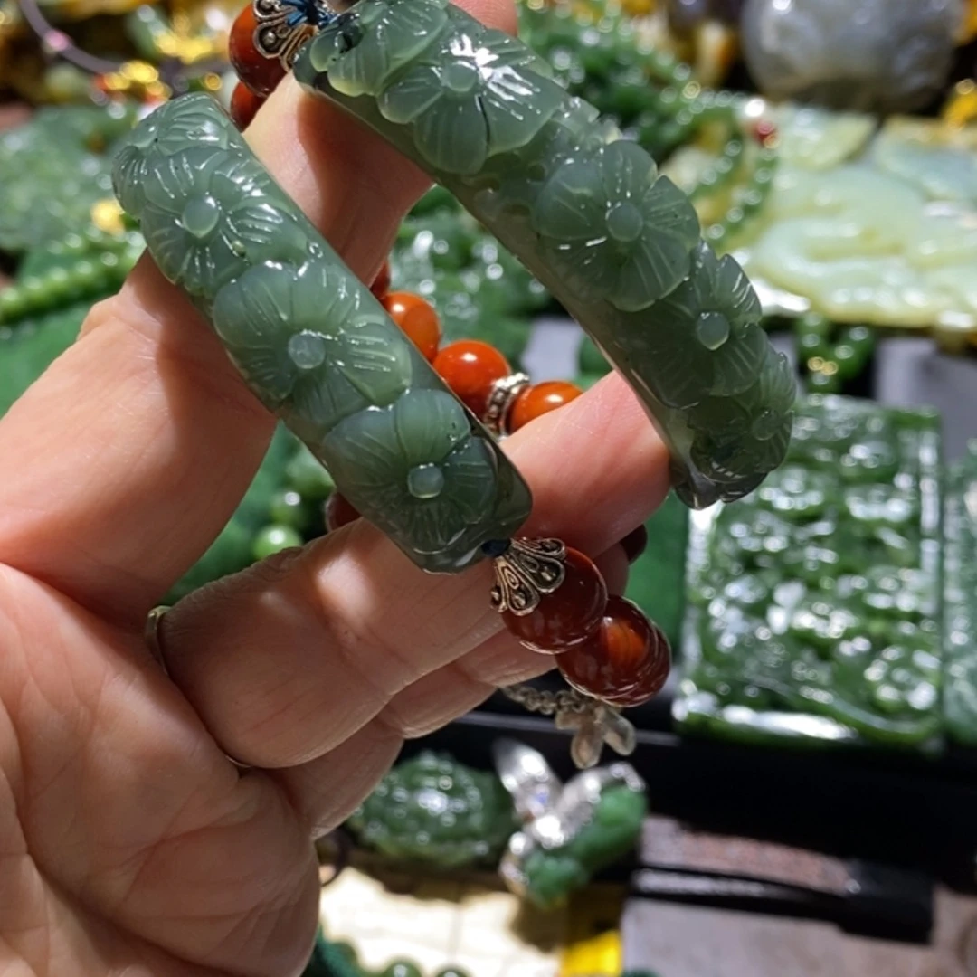 【闪购商品】岫玉毛衣链未镶嵌