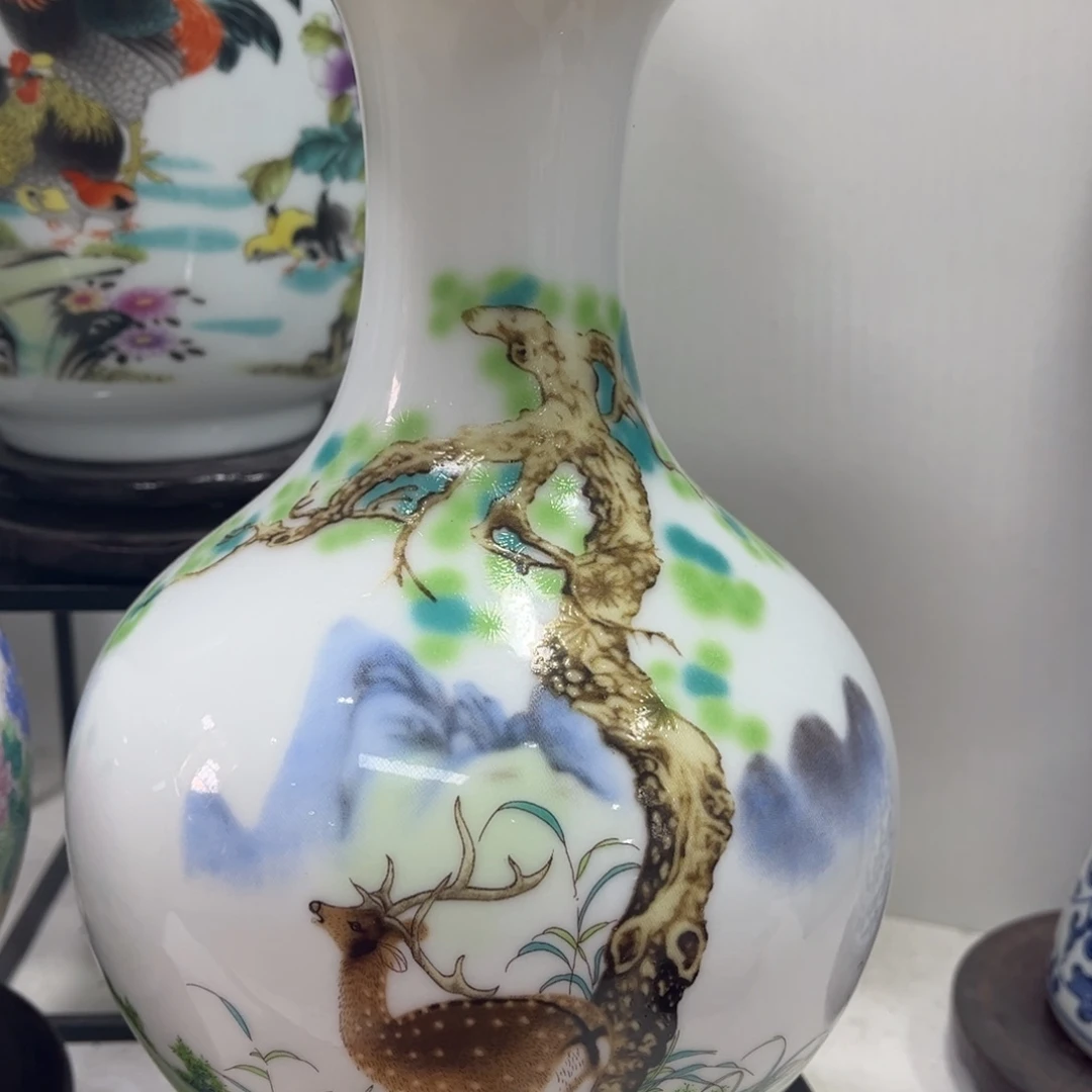 景德镇陶瓷花瓶摆件