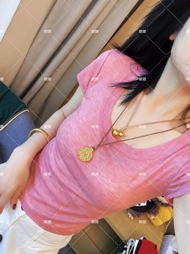 哝NONG【干枯玫瑰】-2025春夏百搭T恤净版干枯玫瑰短袖上衣0792698