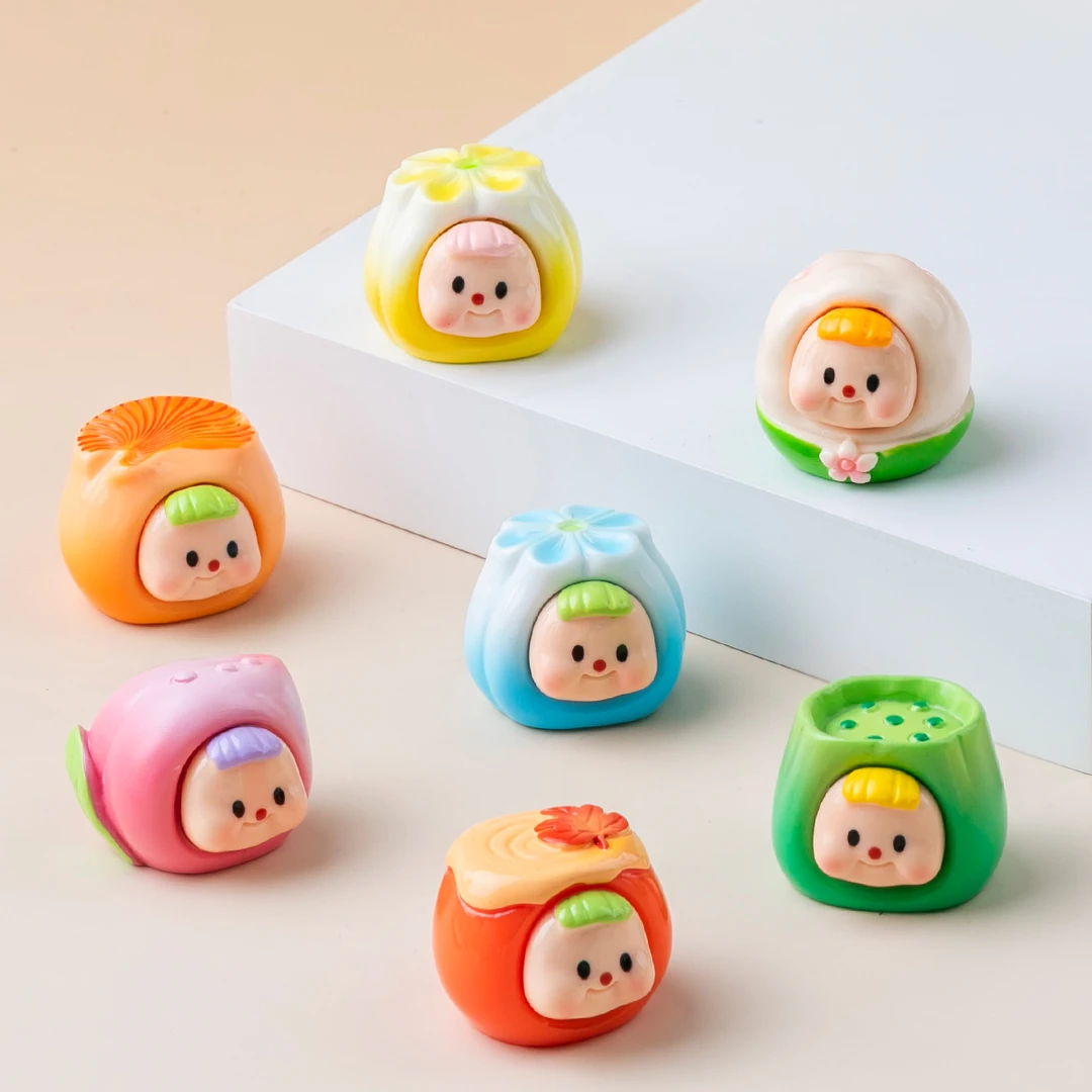 【九宫格直播拆】美食甜点DIY摆件 对对碰