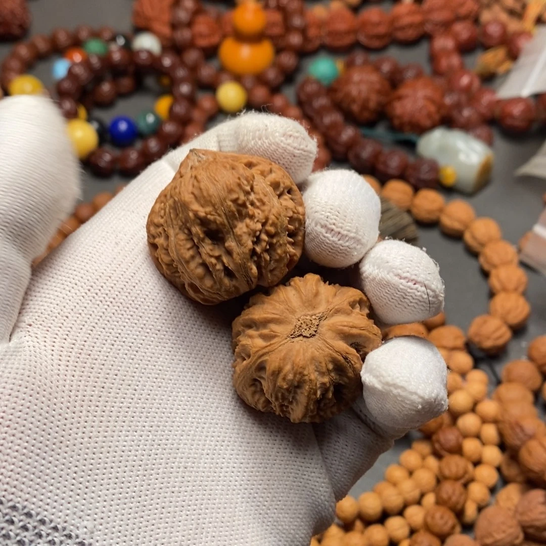 简***福吊坠文玩核桃福禄寿