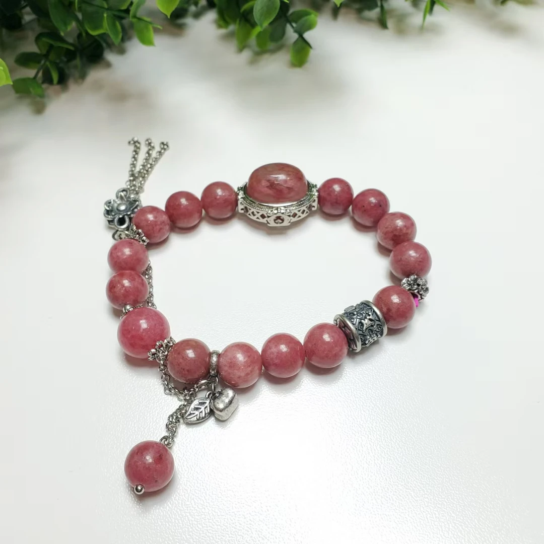 非金属仿水晶手链 S435【赵小姐】红色单圈手链