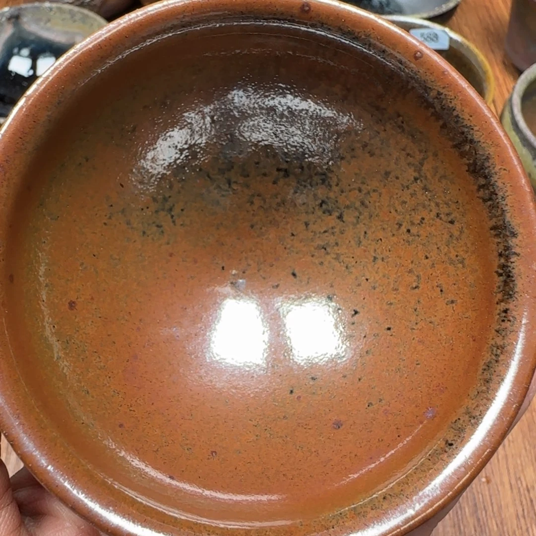 柴烧建盏杯盏茶杯311