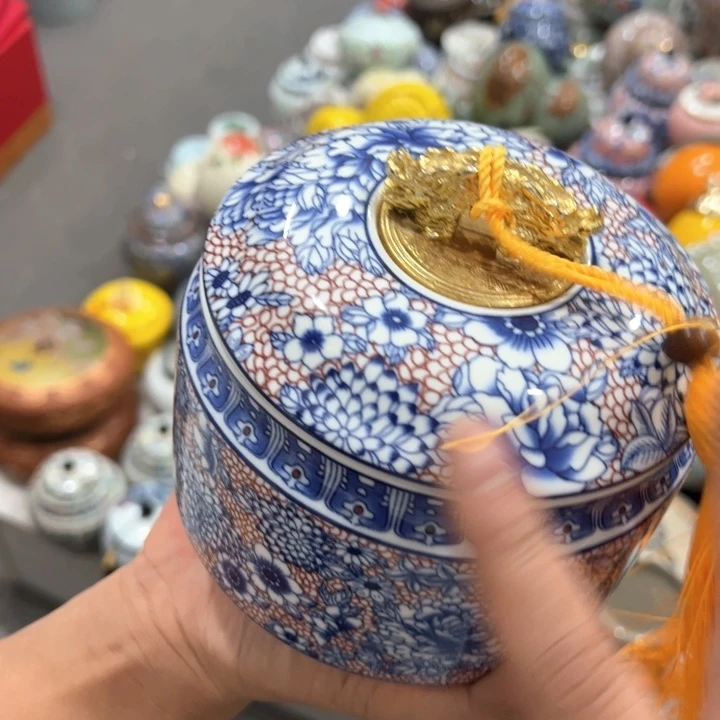 瑕疵福利品陶瓷茶叶罐