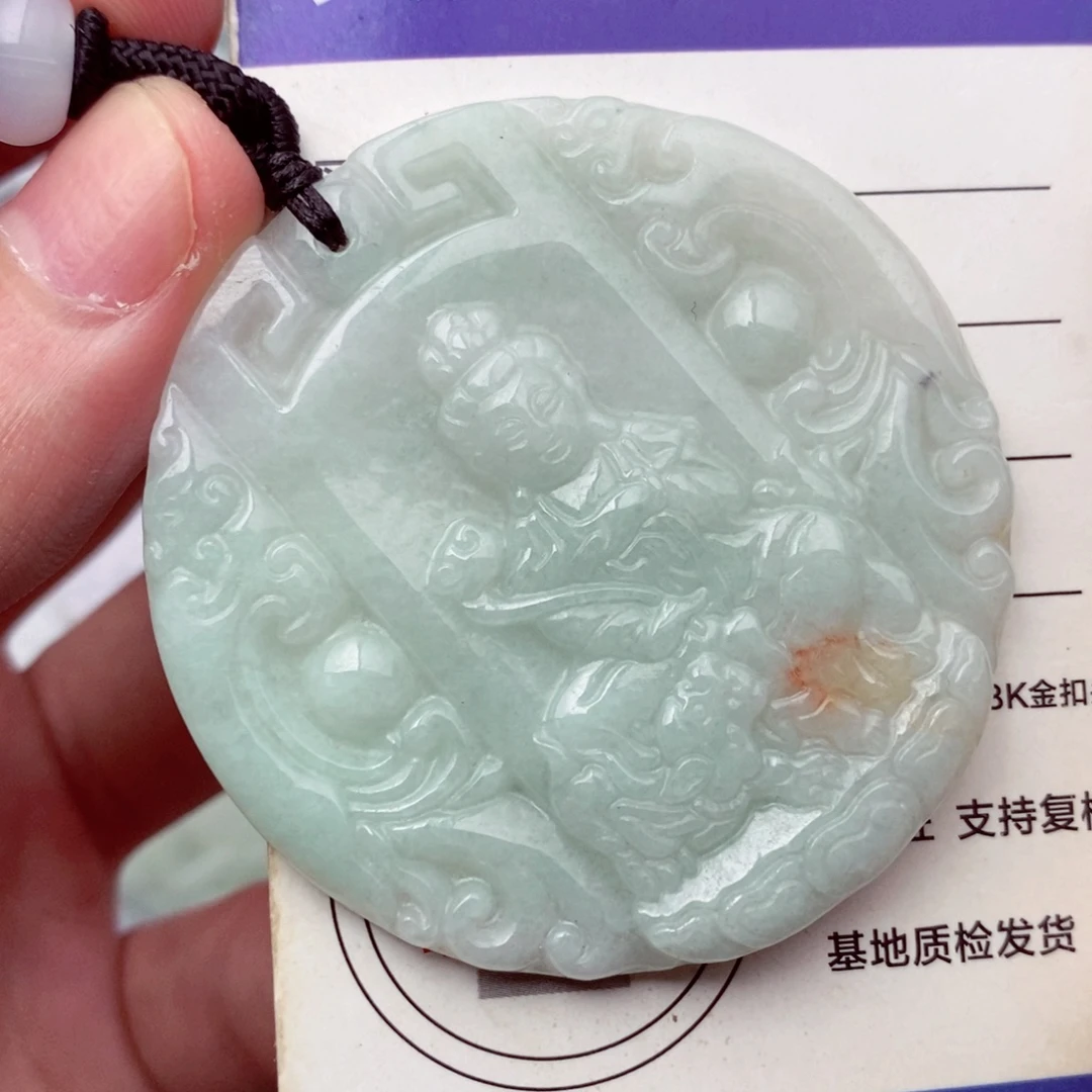 未镶嵌挂件翡翠翡翠