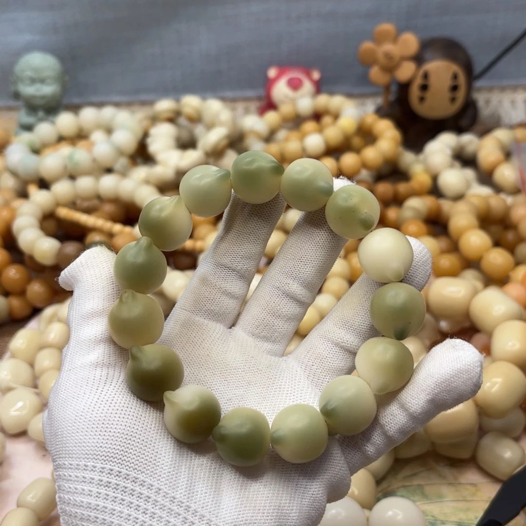 吊坠菩提根/象牙果20干磨瑕疵落地果猫头799