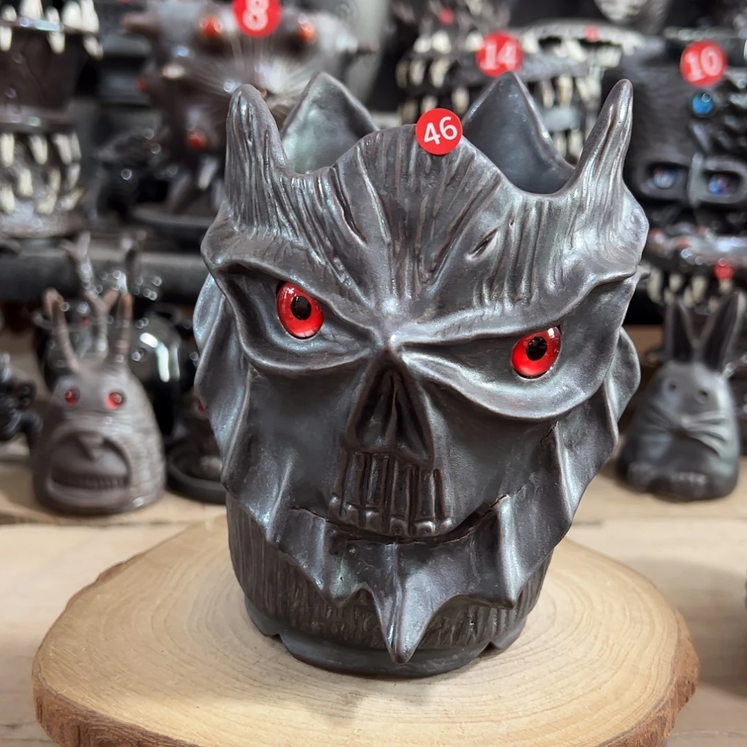 46号，手捏瑕疵，内口9外高15