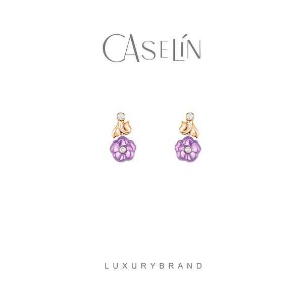 FX 法★【高定】设计师款耳钉~8932