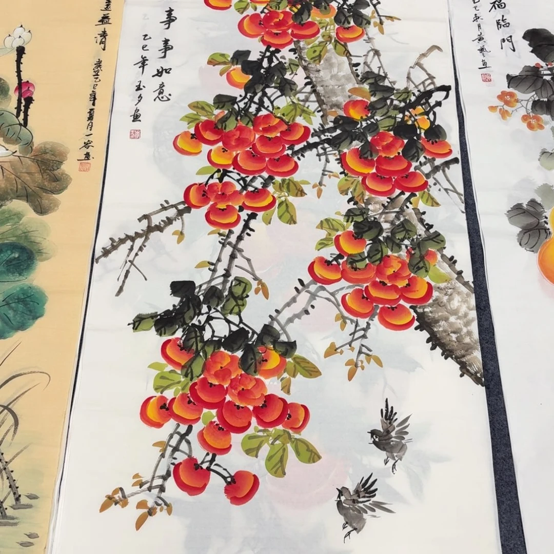 国画140×70画画画画