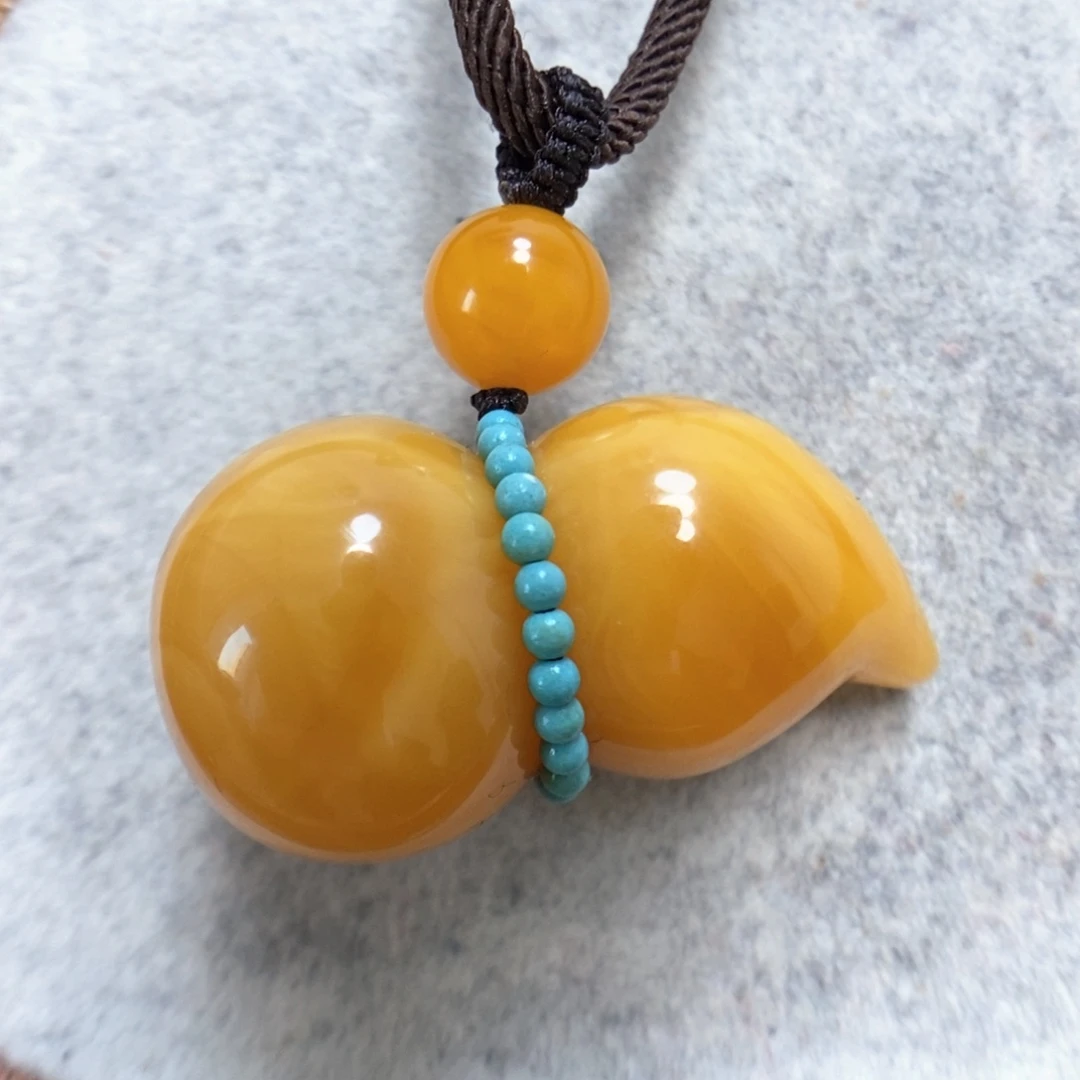 蜜蜡颈饰未镶嵌蜜蜡