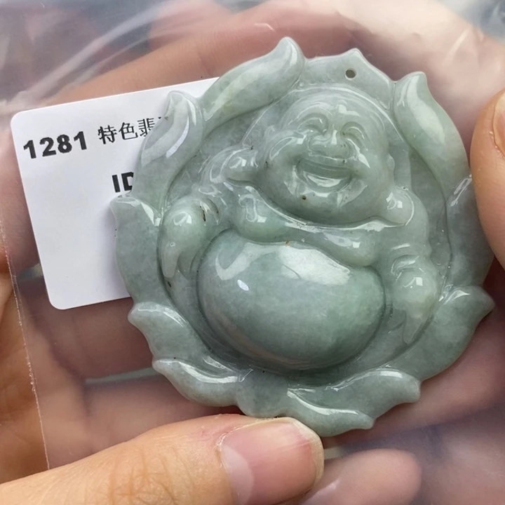 颈饰未镶嵌翡翠吊坠