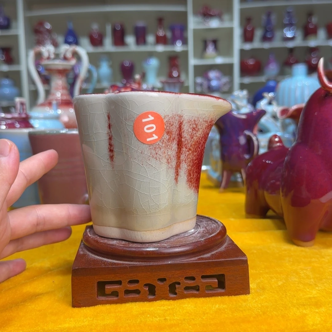 摆件郑家钧窑摆件