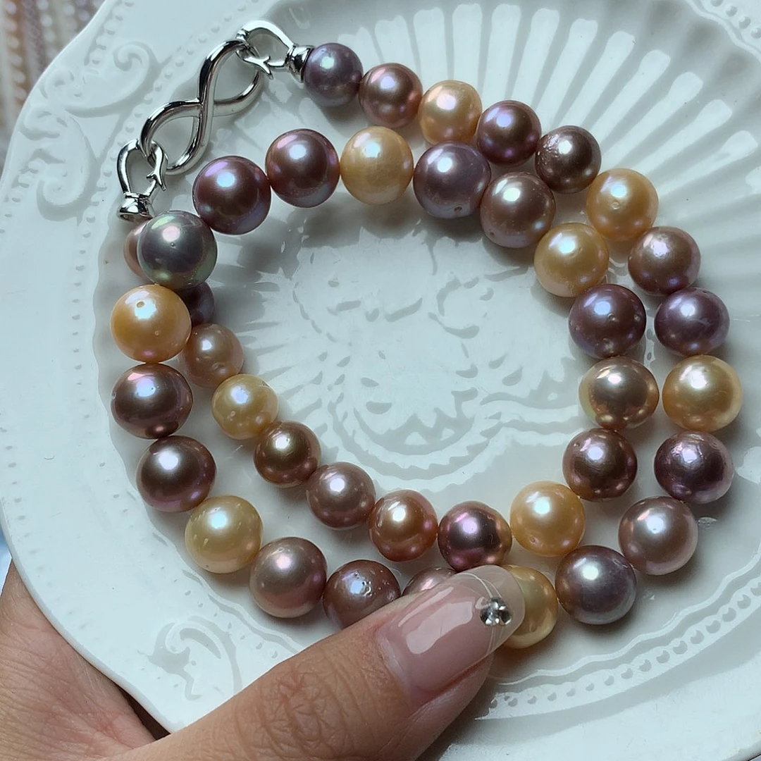 淡水珍珠11-12未镶嵌t1项链