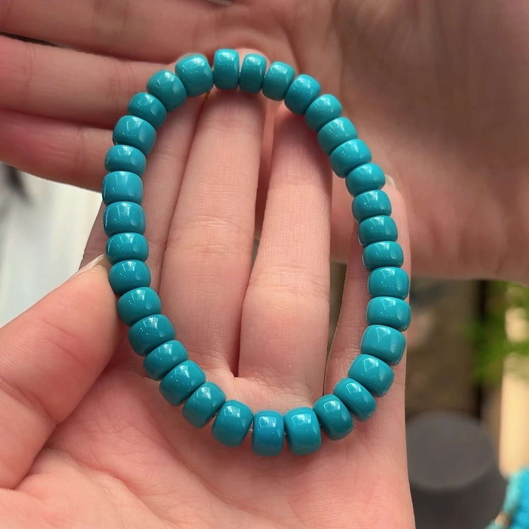 绿松石未镶嵌颈饰