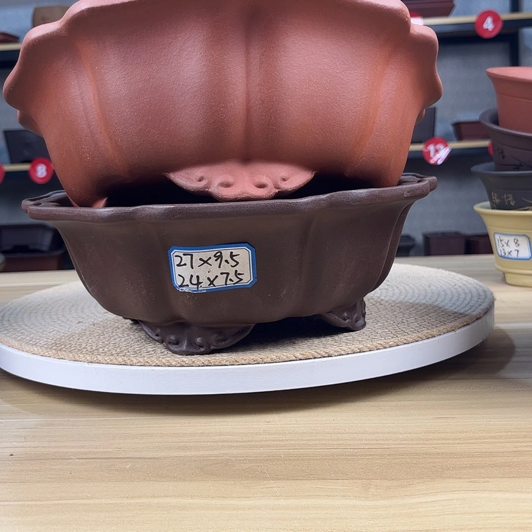 紫砂花盆紫砂花盆