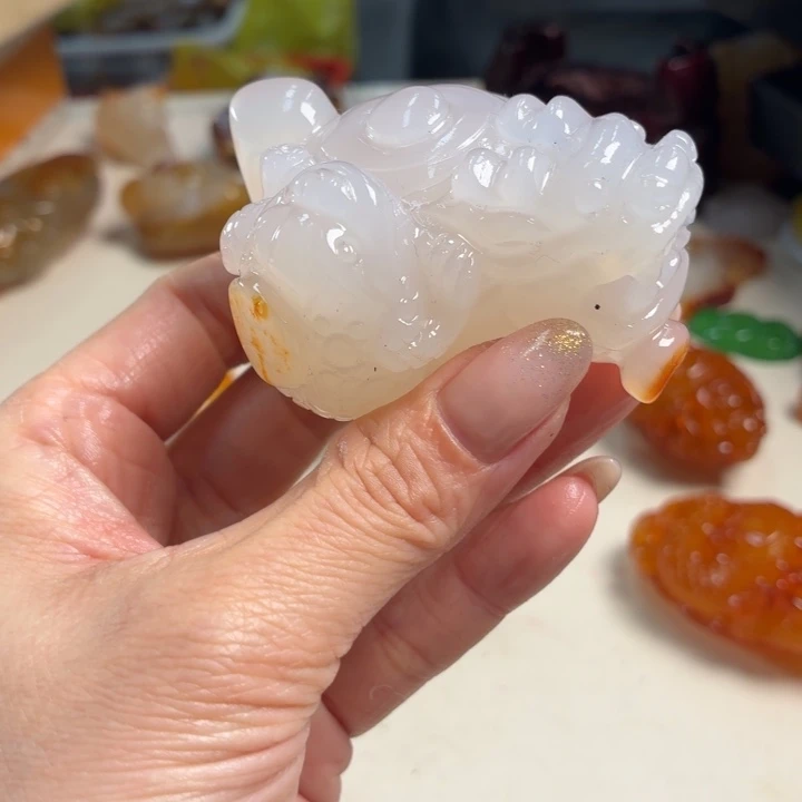 玛瑙/玉髓未镶嵌吊坠(不含链)