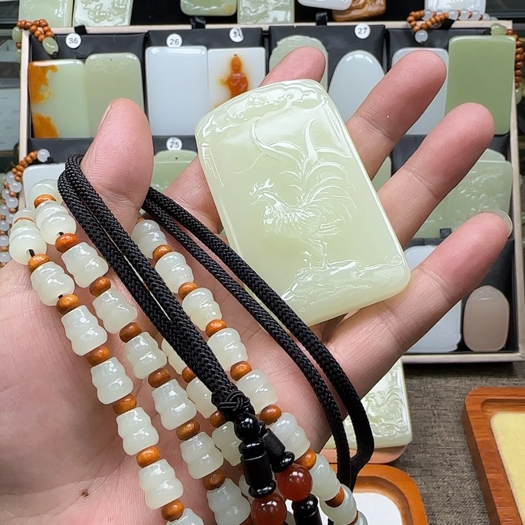 带***）一物一拍双面生肖鸡