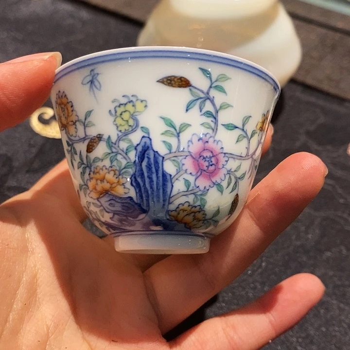 摆件陶超薄胎单杯