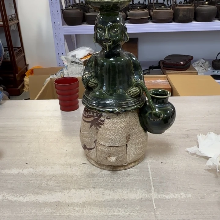 瓷片茶道具工艺品