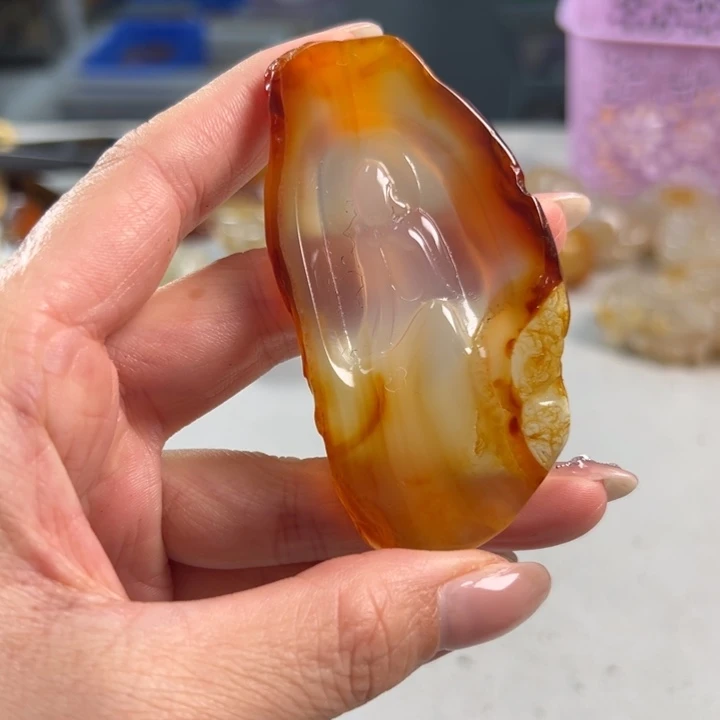 玛瑙/玉髓吊坠(不含链)未镶嵌