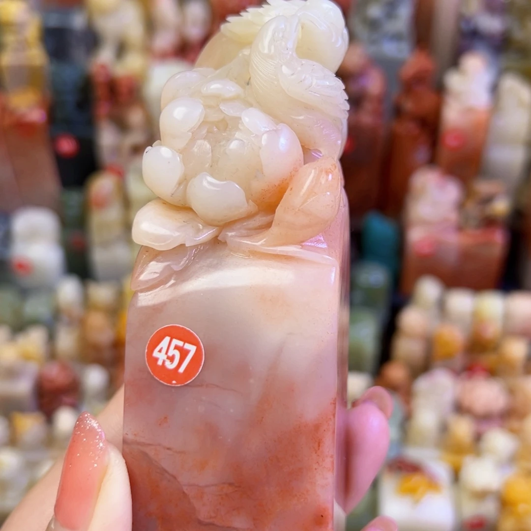 昌化石印石?**胖手工篆刻