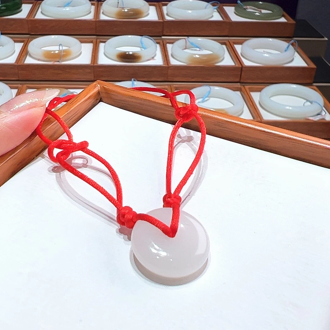 和田玉手绳未镶嵌