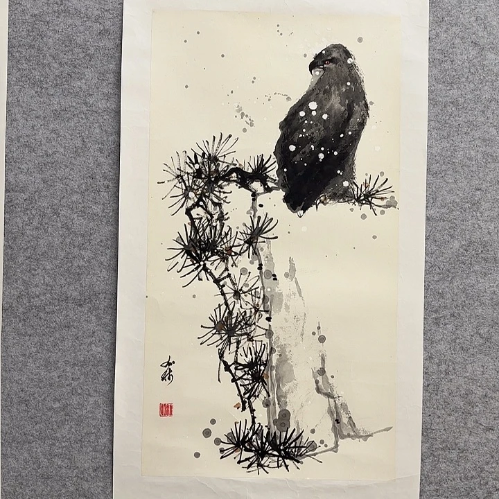 国画花鸟等野生植物近几种